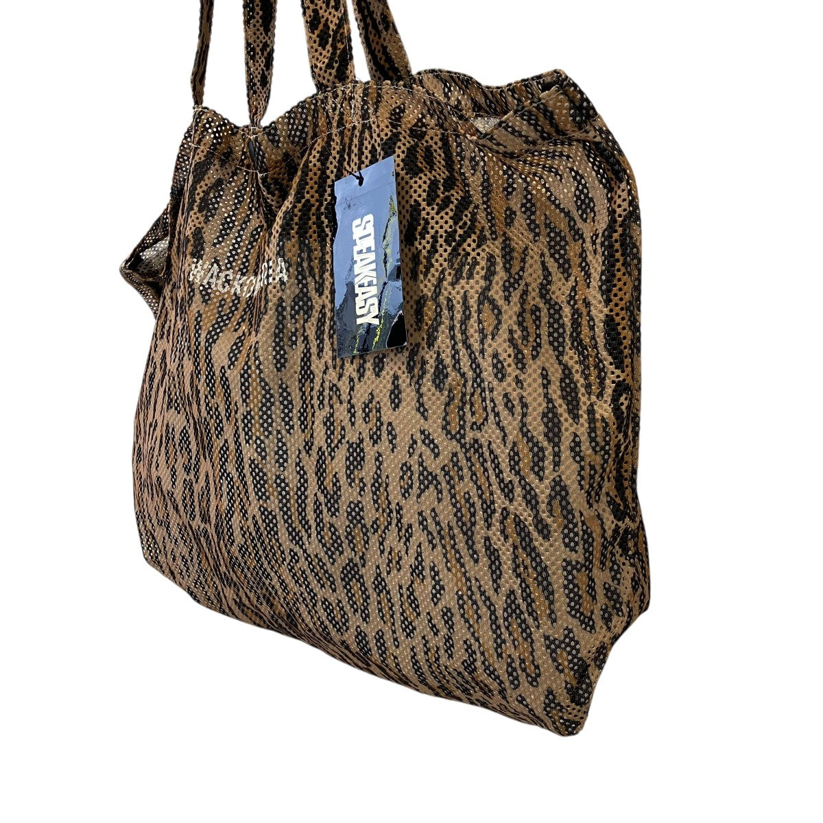 SPEAK EASY   LEOPARD MESH TOTE BAGメッシュトートバッグ25SS-WMA-BG06