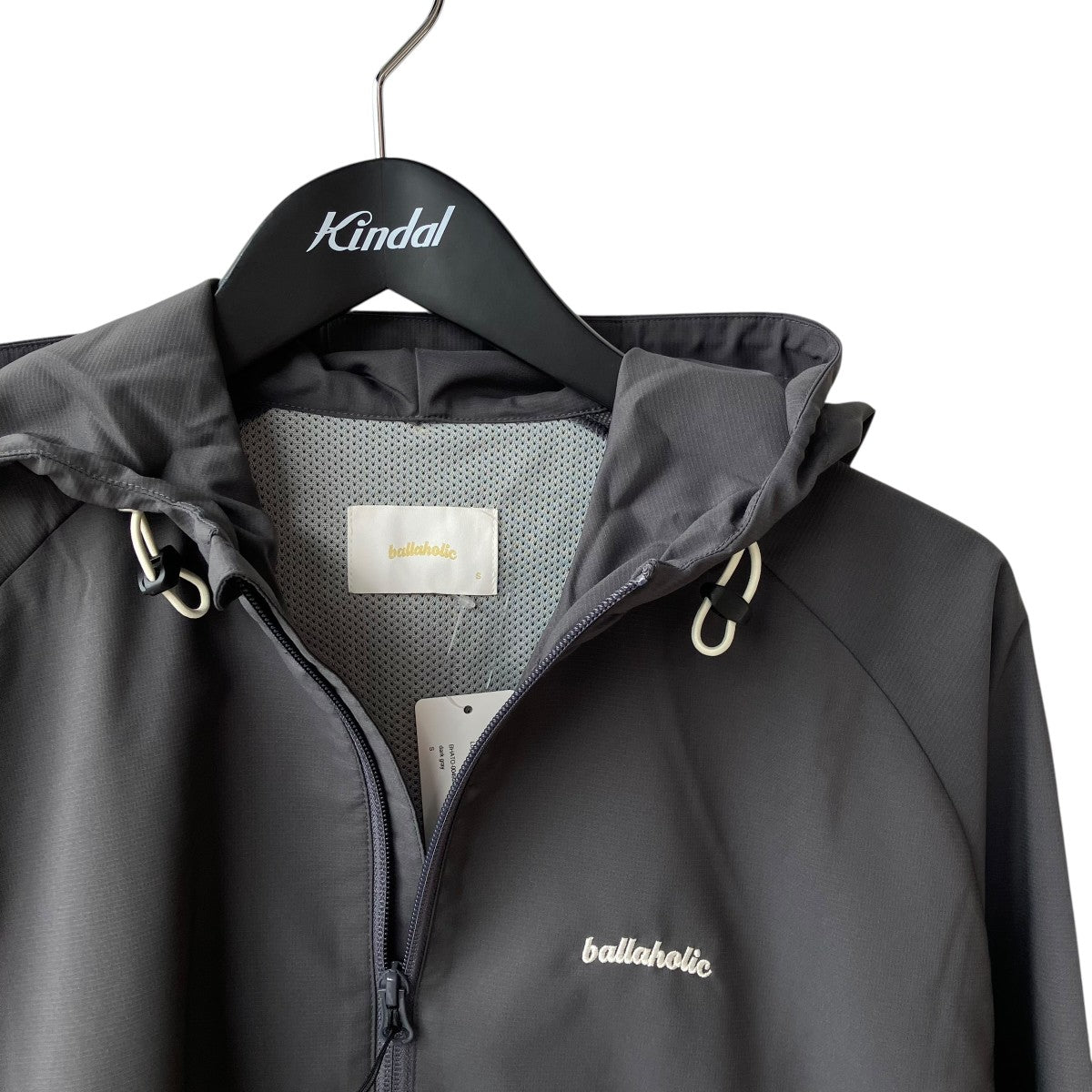 Logo Anywhere Full Zip JacketジップジャケットBHATO-00492-DGY-AS