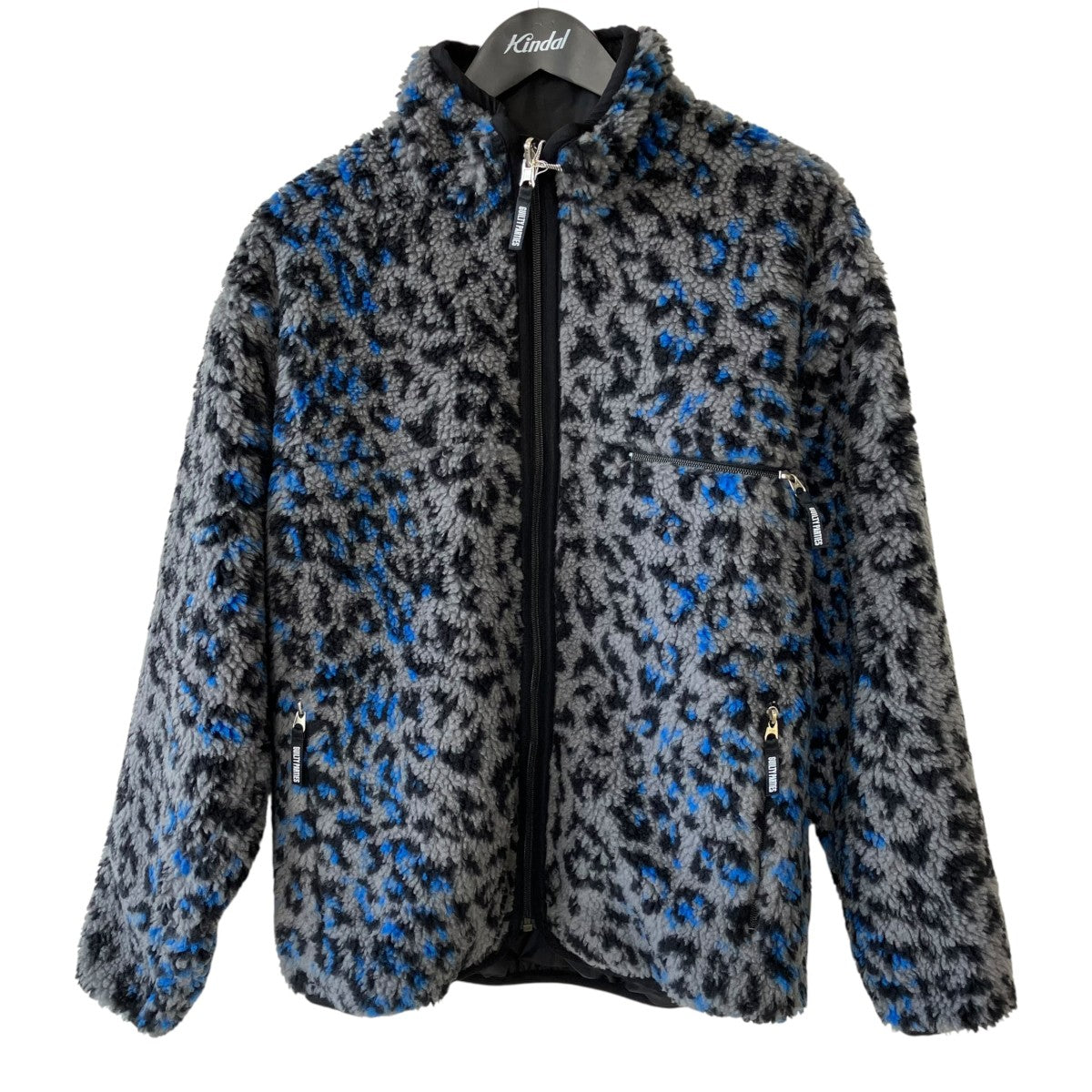WACKO MARIA REVERSIBLE LEOPARD BOA FLEECE JACKET中綿ジャケット25FW-WMO-OD01 古着・中古-4枚目のアイテム画像