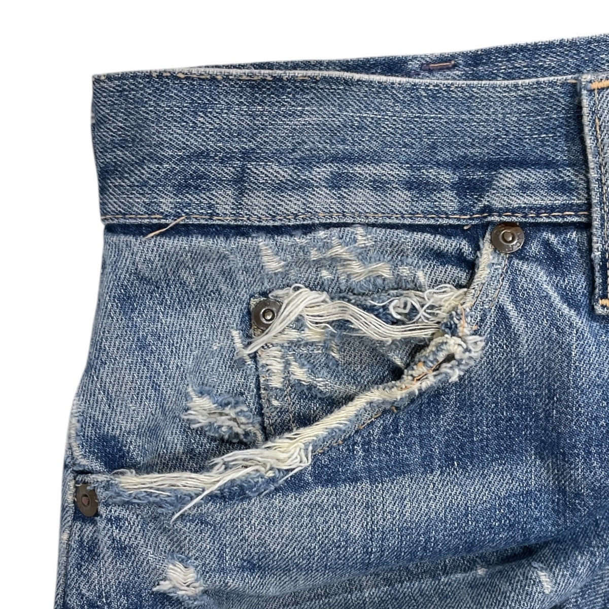 リメイクデニムパンツ