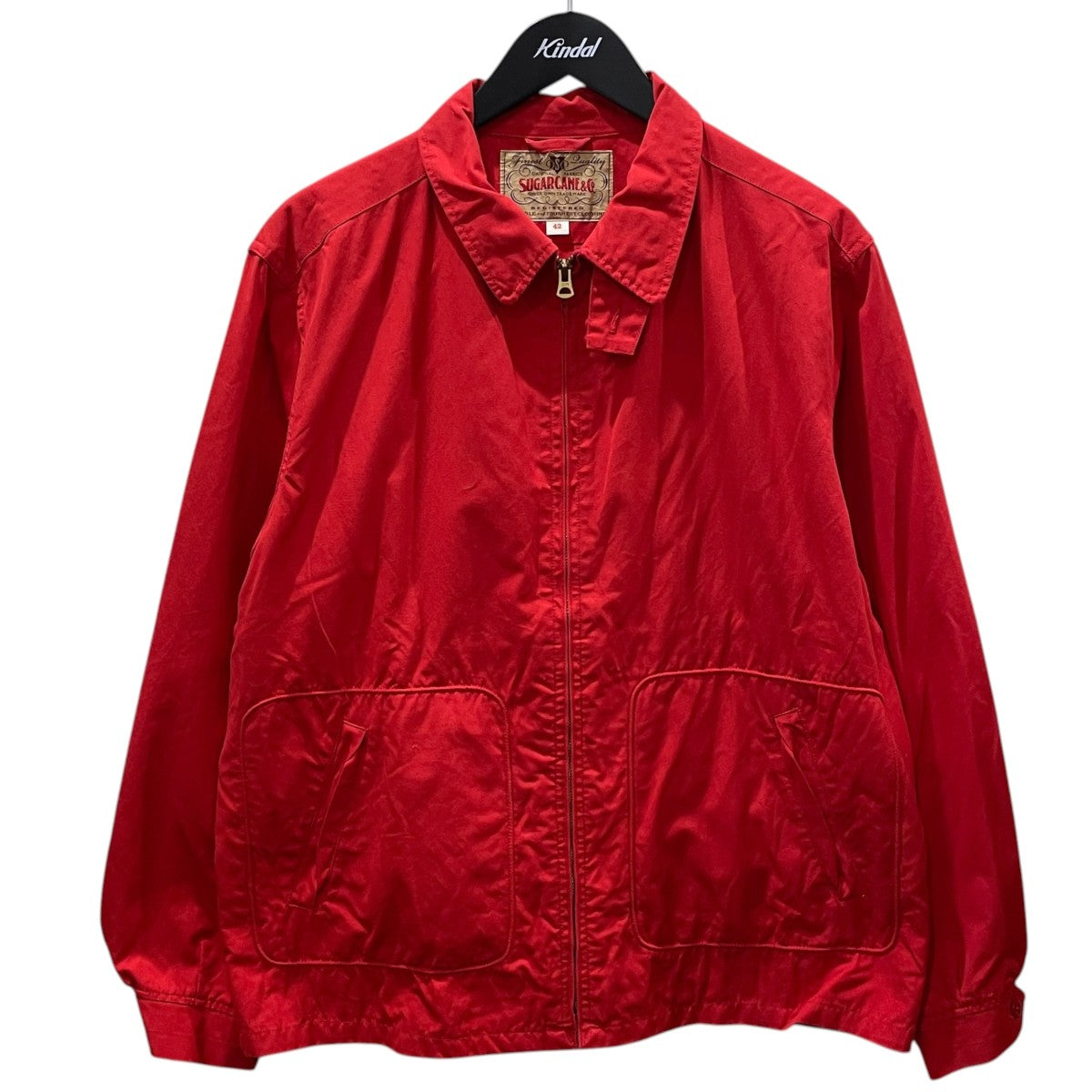 ジップアップジャケット COTTON WEATHER CLOTH SPORTS JACKET コットンウェザークロススポーツジャケット SC15293