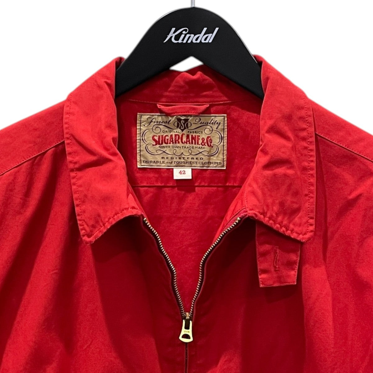 ジップアップジャケット COTTON WEATHER CLOTH SPORTS JACKET コットンウェザークロススポーツジャケット SC15293