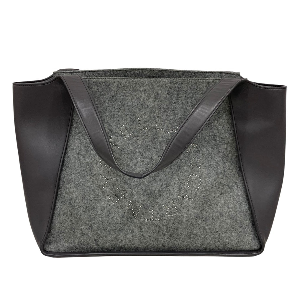 STELLA McCARTNEY(ステラマッカートニー) ロゴフェルトトートバッグ 