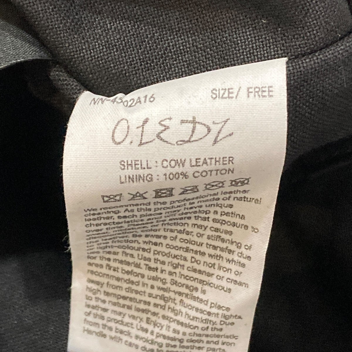 O．LEDZ  Oiled Leather Shoulder Tote Bag2WAYショルダーバッグNN-4502A16