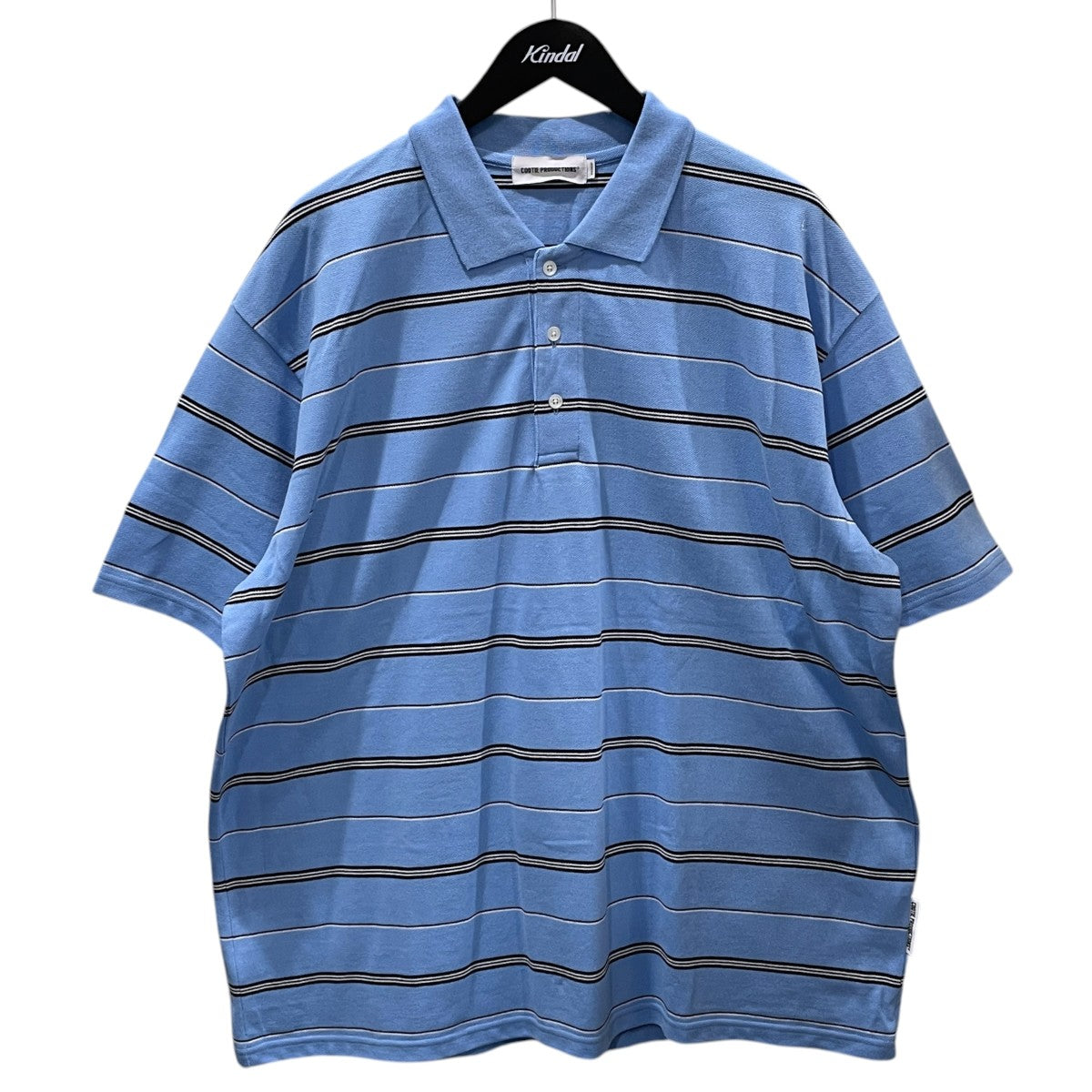 26SS ボーダー柄半袖ポロシャツ Moss Stitch Border S／S Polo モススティッチ ボーダー ショートスリーブ ポロ CTE-26S328