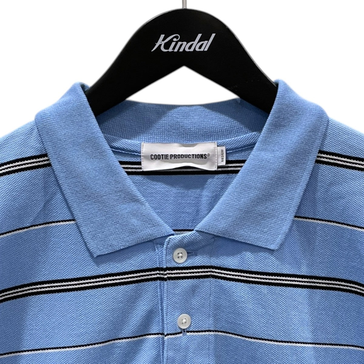 26SS ボーダー柄半袖ポロシャツ Moss Stitch Border S／S Polo モススティッチ ボーダー ショートスリーブ ポロ CTE-26S328