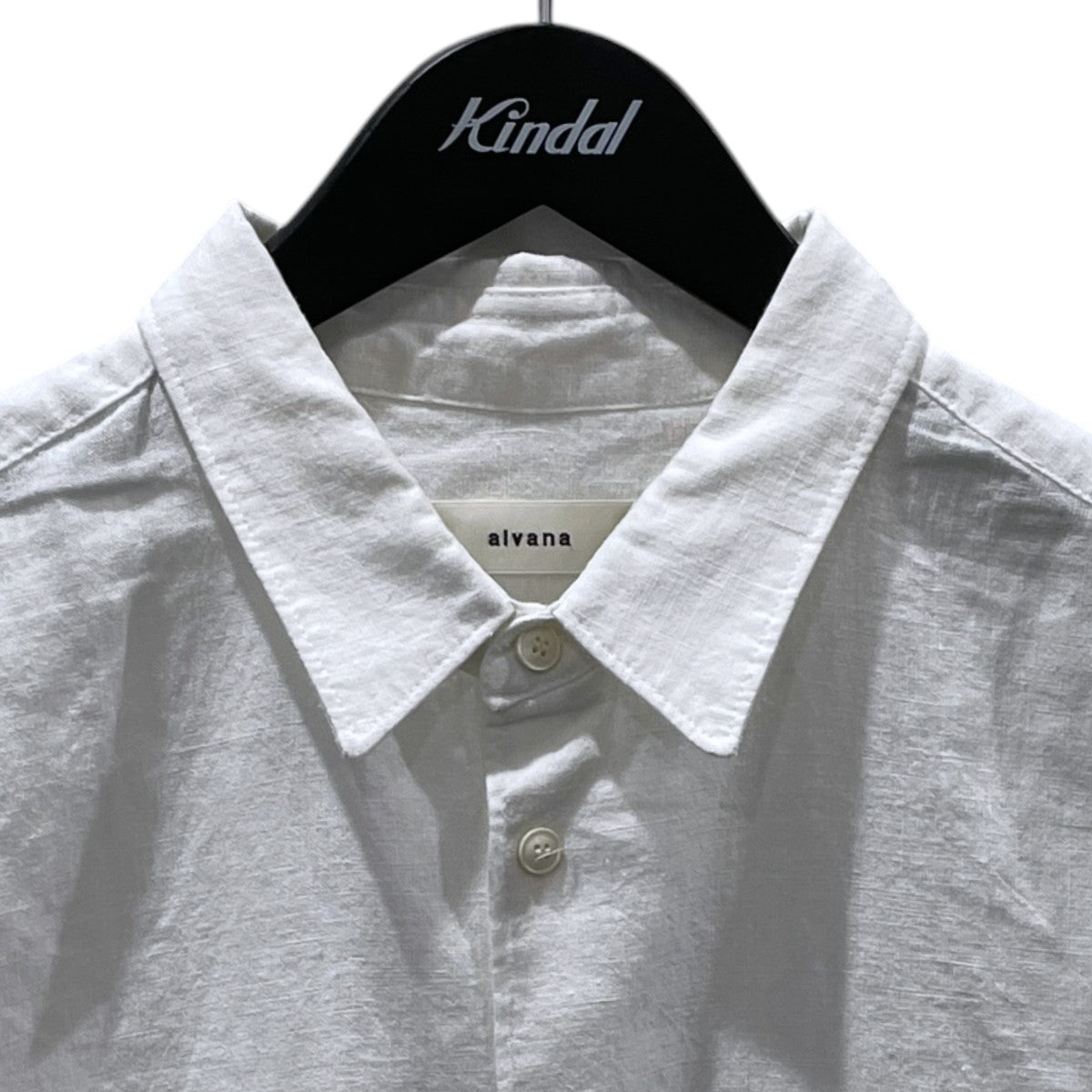 リネン ロングスリーブ レギュラーシャツ LINEN L／S REGULAR SHIRTS ALV-00172