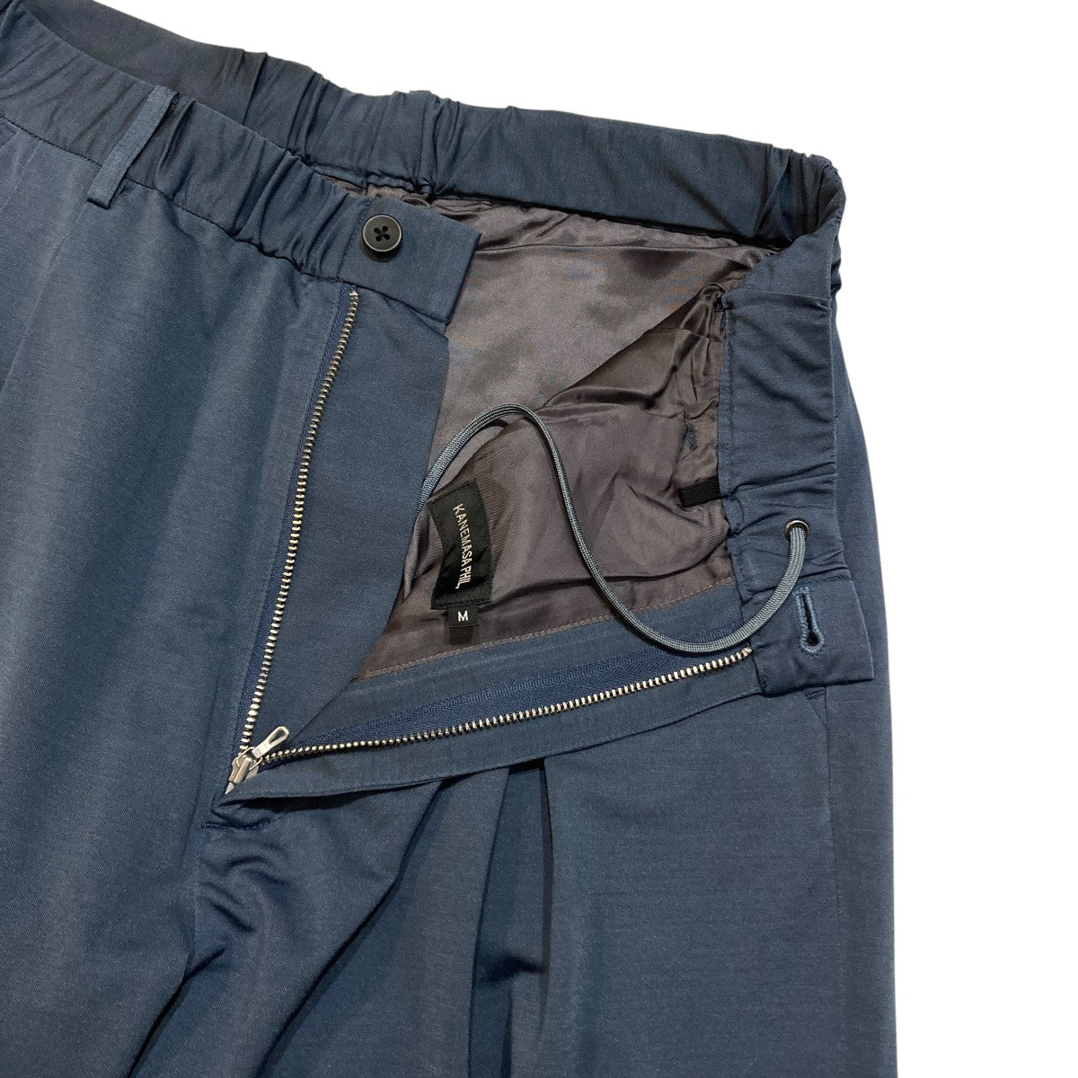 46G Silk Blend Easy PantsパンツKM25S-034