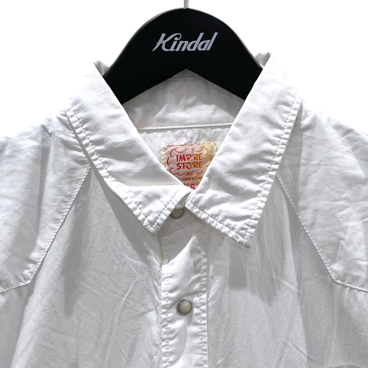 24SS サイドボタンウエスタンシャツ Basket Western Shirts ／ Dwayne バスケット ウエスタン シャツ ／ ドウェイン CBC-ImSt-7