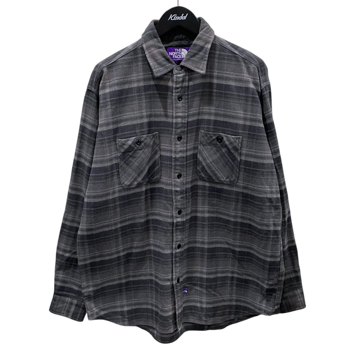 24AW チェック柄ネルシャツ Flannel Double Pocket Field Work Shirt フランネル ダブルポケット フィールドワークシャツ N24FG033