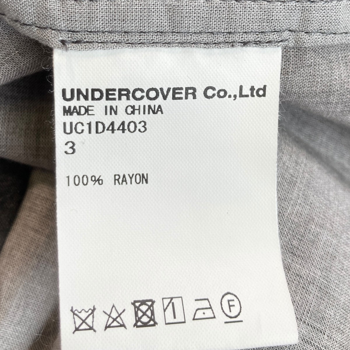 24SSHelen Verhoeven半袖オープンカラーシャツUC1D4403