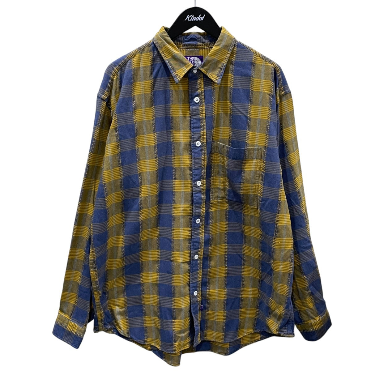 25SS チェック柄シャツ Plaid Dobby Field Shirt プレイドドビーフィールドシャツ N25SG045