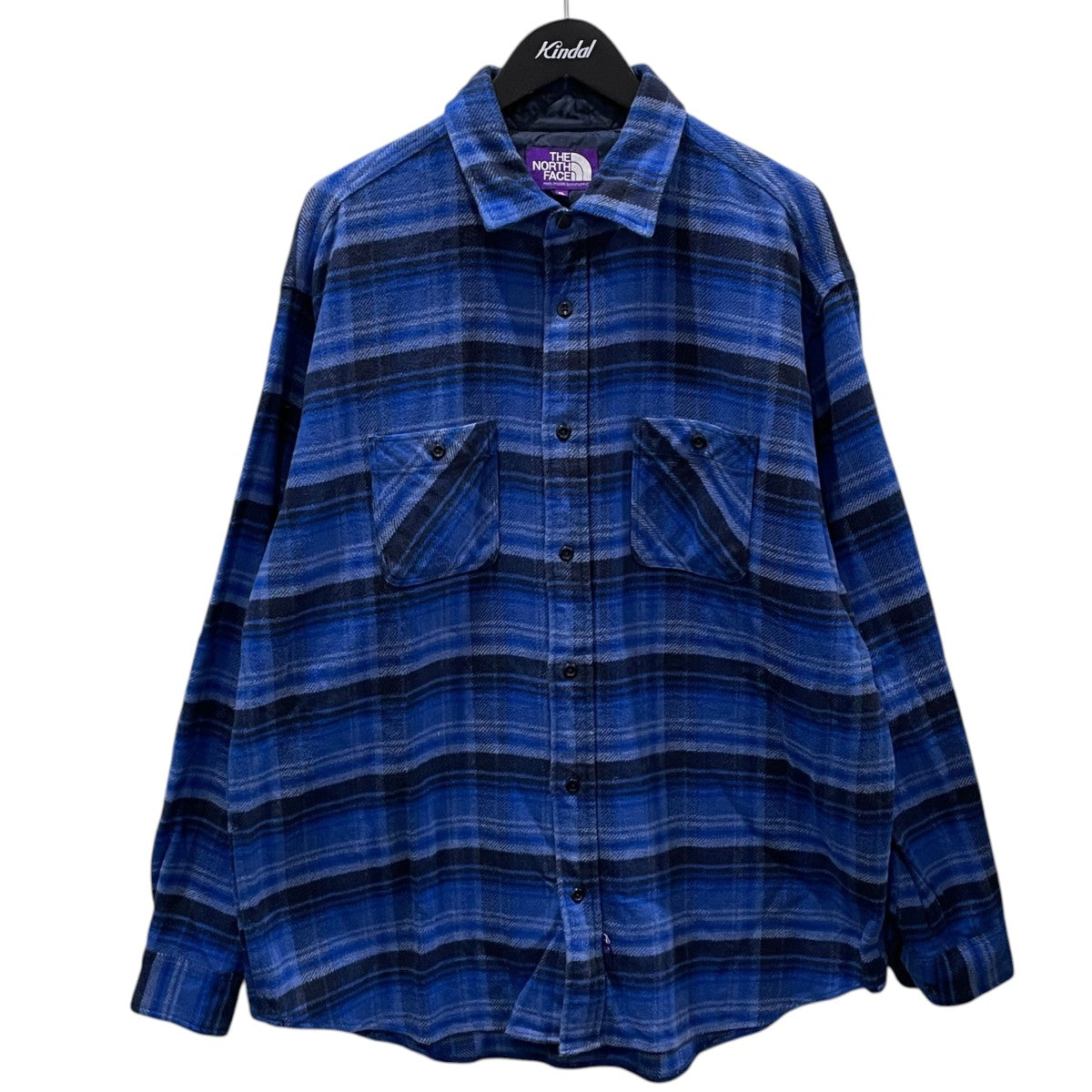 24AW チェック柄ネルシャツ Flannel Double Pocket Field Work Shirt フランネルダブルポケットフィールドワークシャツ N24FG033