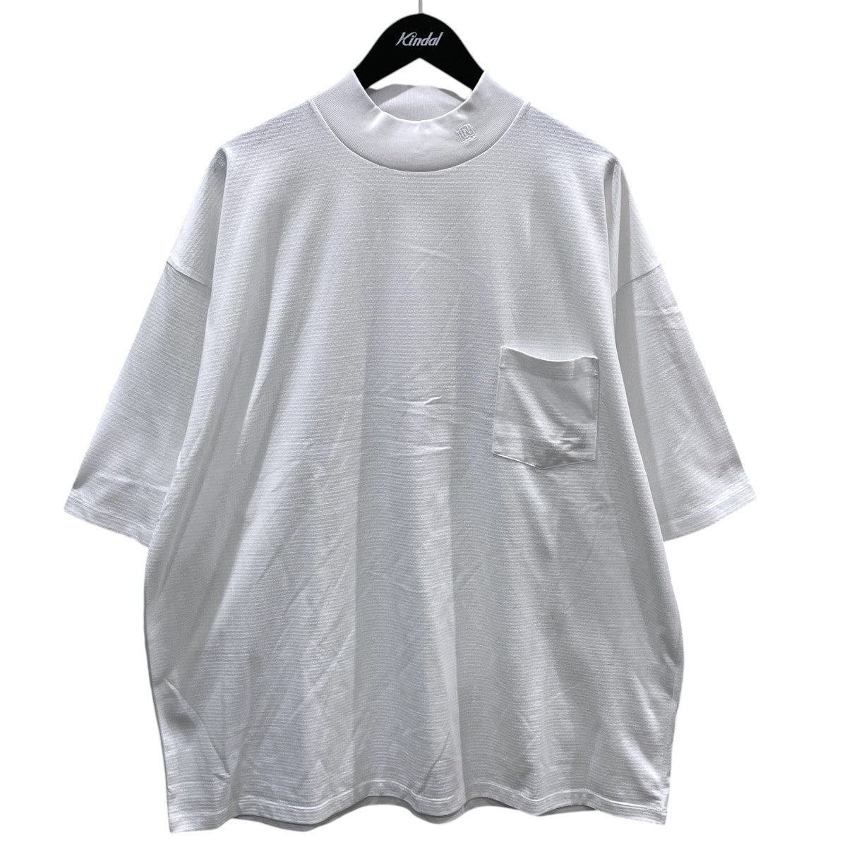 25SS オーバーサイズポケットTシャツ Mock Neck Tee モックネックティー S25SH020