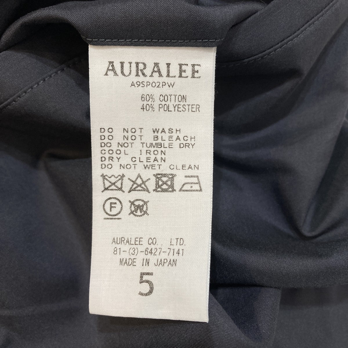 LIGHT FINX POLYESTER FATIGUE PANTSカーゴパンツA9SP02PW