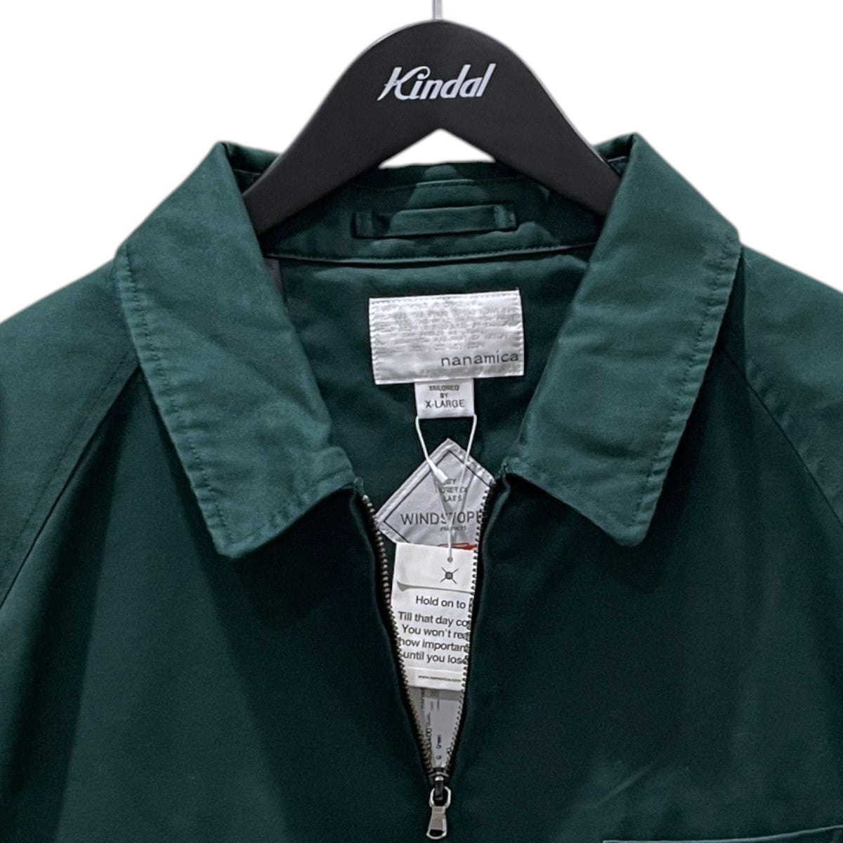 24SS ジップアップジャケット WINDSTOPPER Chino Crew Jacket ウィンドストッパー チノ クルー ジャケット SUAS400