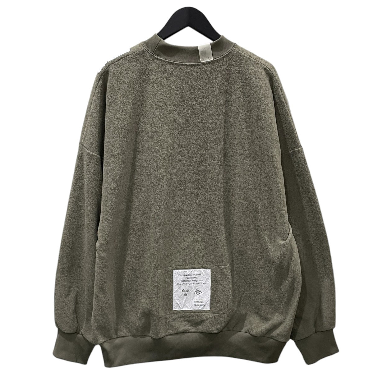 N．HOOLYWOOD×WILD THINGS 21AW フリーストップス CREW NECK FLEECE ? クルーネックフリース 9212-CS01-003 古着・中古-2枚目のアイテム画像