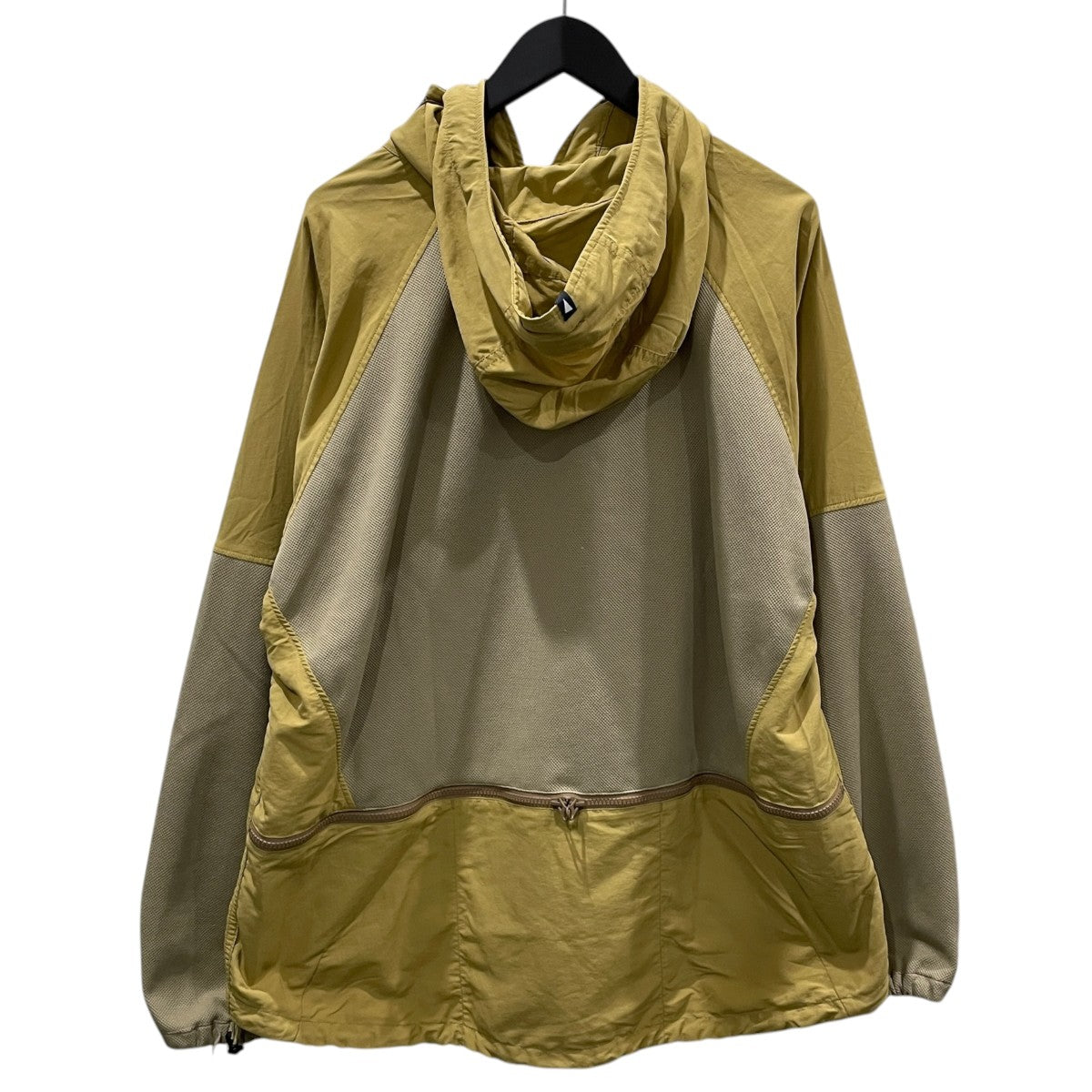 21SS ハーフジップフーデッドジャケット Wind Anorak ウインドアノラック 36-18-0262-334