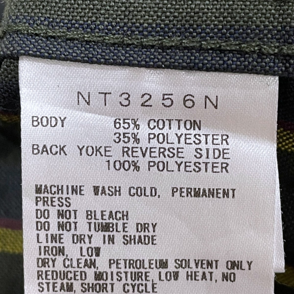 22AW レジメンタルストライプフィールドシャツ Regimental Stripe Field Shirt NT3256N