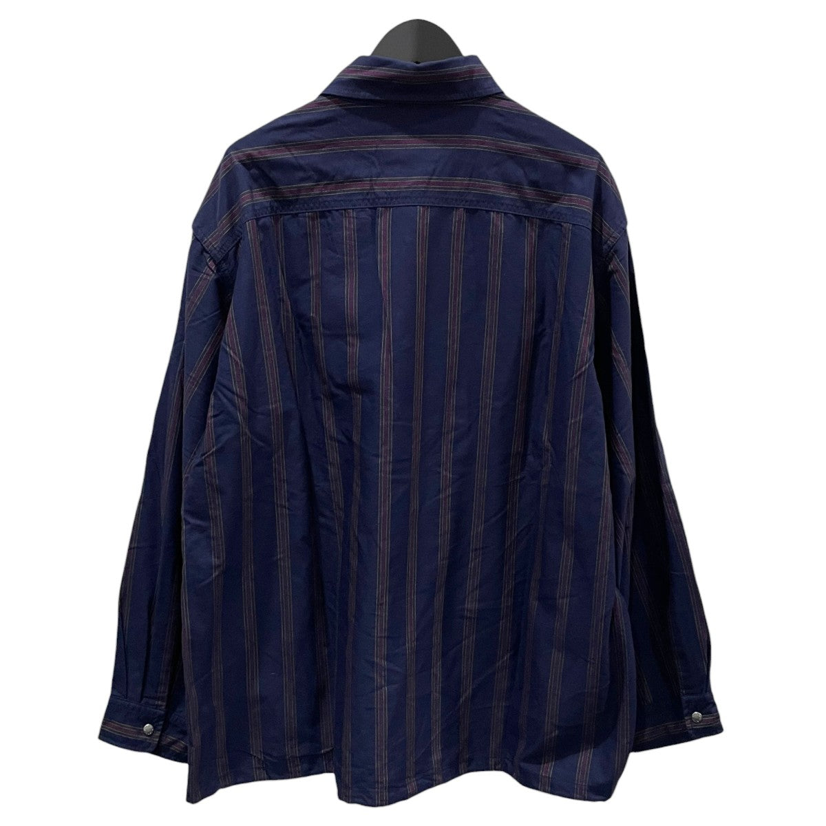 22AW レジメンタルストライプフィールドシャツ Regimental Stripe Field Shirt NT3256N