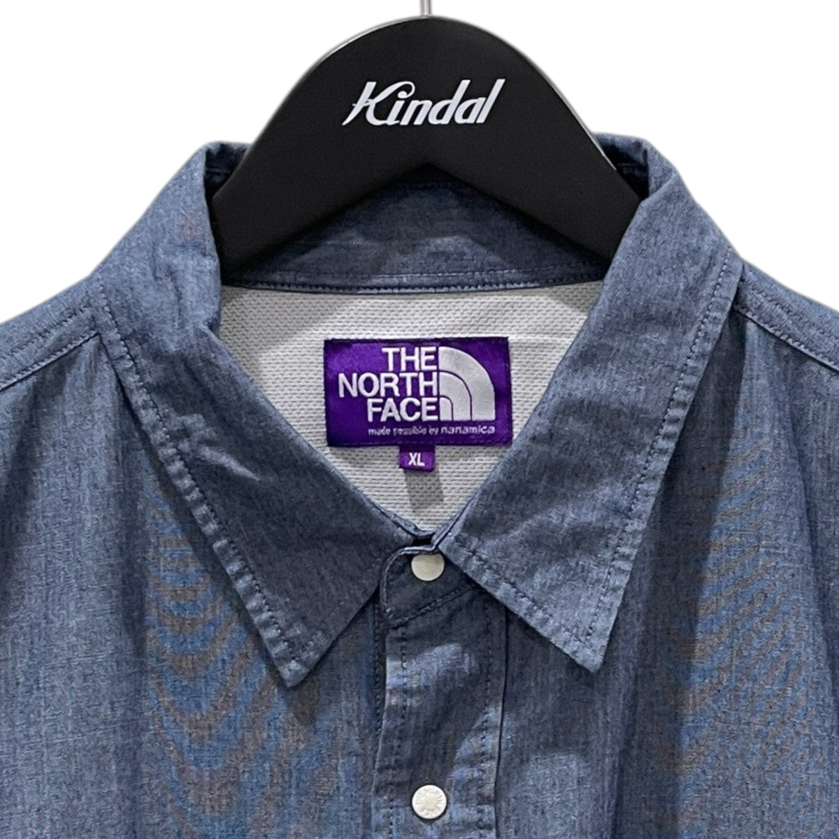 23SS 長袖シャツ Indigo Chambray Field Shirt インディゴシャンブレー フィールドシャツ NT3308N