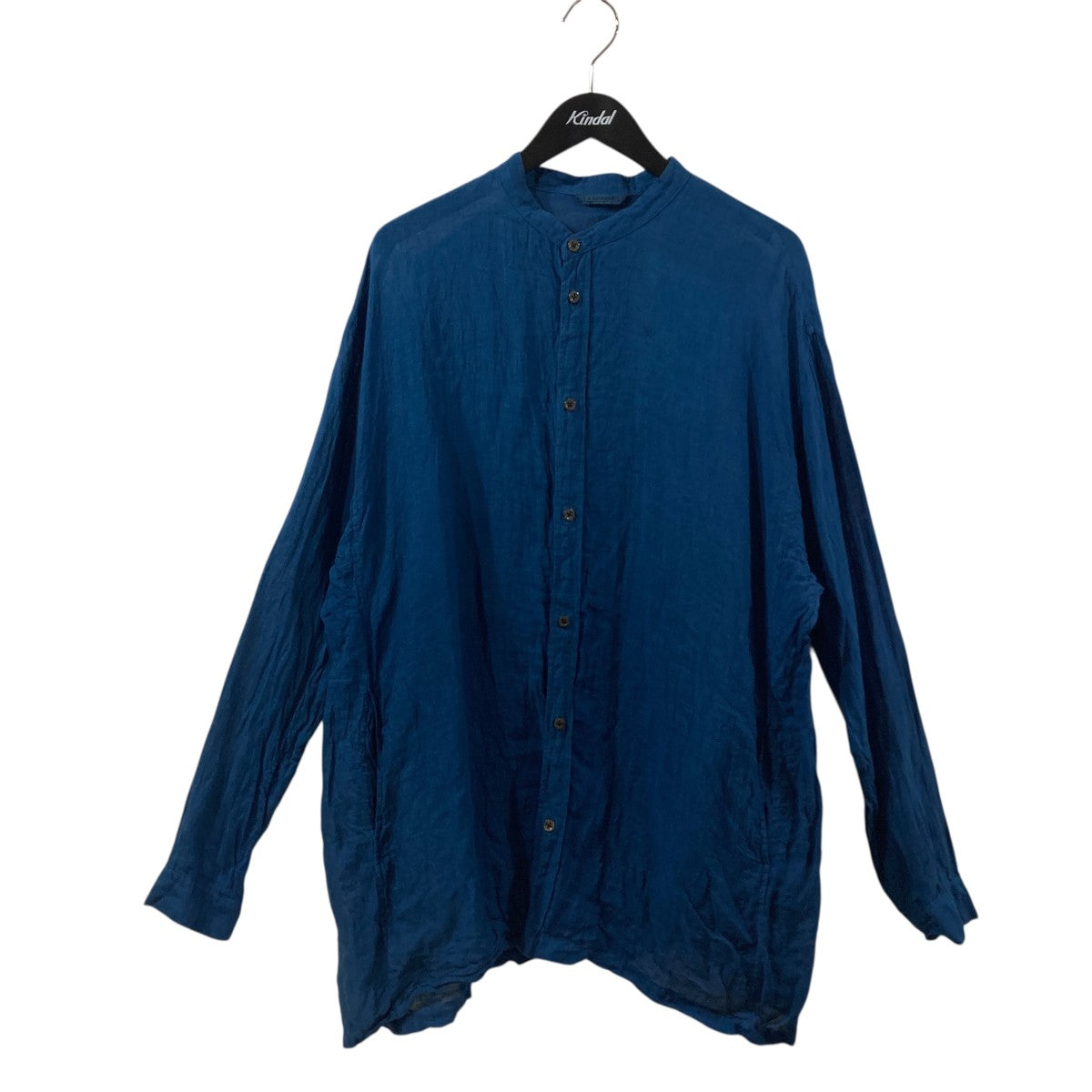リネン長袖シャツ052-U660-L21
