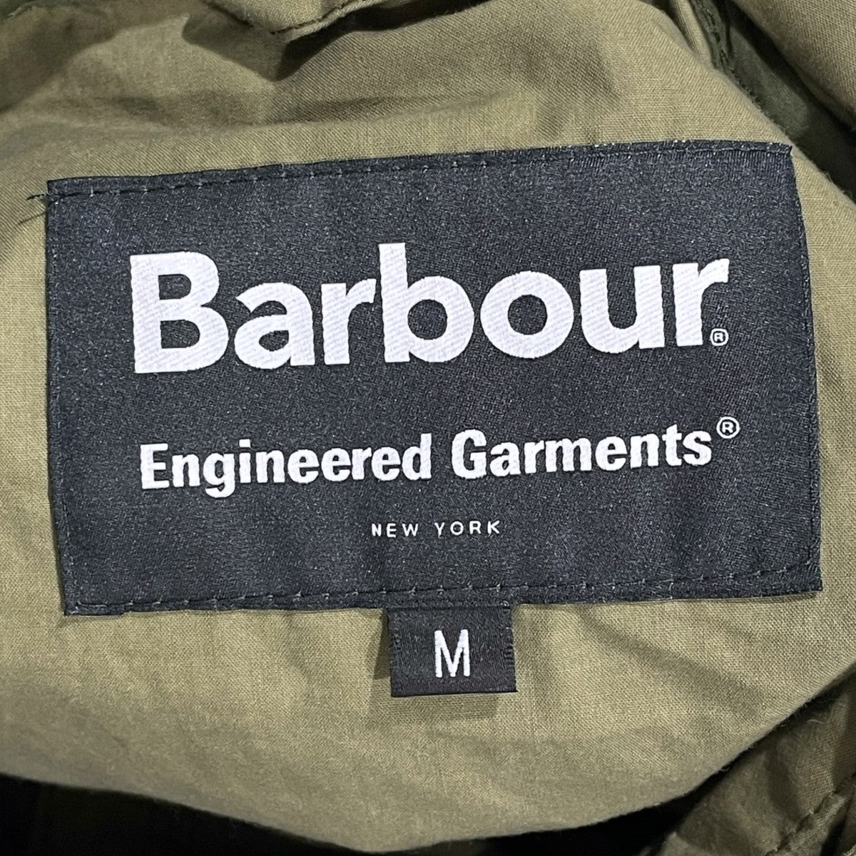 Engineered Garments×Barbour 19SS アノラックパーカー Warby Casual Jacket ワービー カジュアルジャケット MCA0599GN31 古着・中古-6枚目のアイテム画像