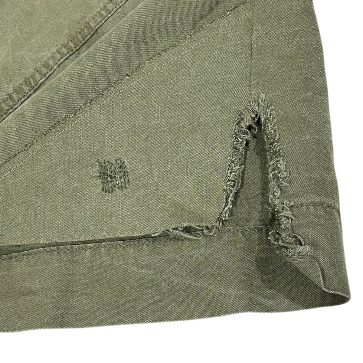 リメイクシャツ THE TENT ZIP FRONT STUDIO SHIRT  ザテントジップフロントスタジオシャツ 52-01-75-01007