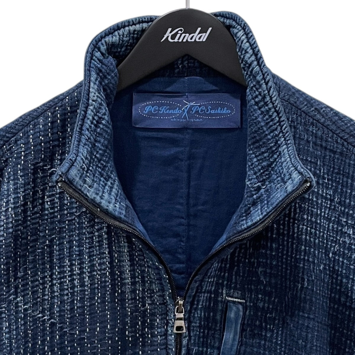 18SS 刺し子ライトジップアップアウトドアジャケット SASHIKO LIGHT ZIP UP OUTDOOR JACKET PC-011-843