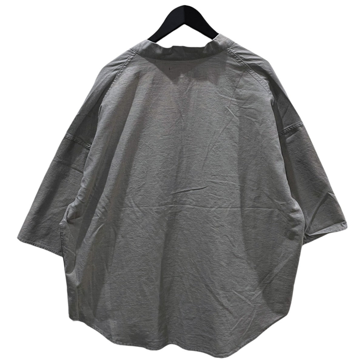 24AW ボタンレスジャケット YAMA Short Sleeve Shirt Jacket ヤマ ショートスリーブ シャツジャケット S24FA064