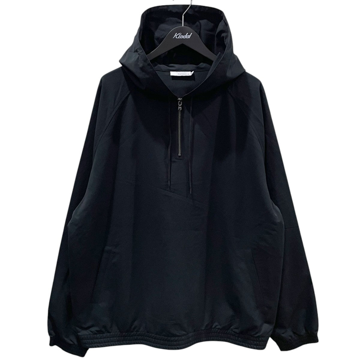 nanamica ハーフジッププルオーバーパーカー ALPHADRY Hoodie アルファドライフーディ S24FA041 古着・中古-1枚目のアイテム画像