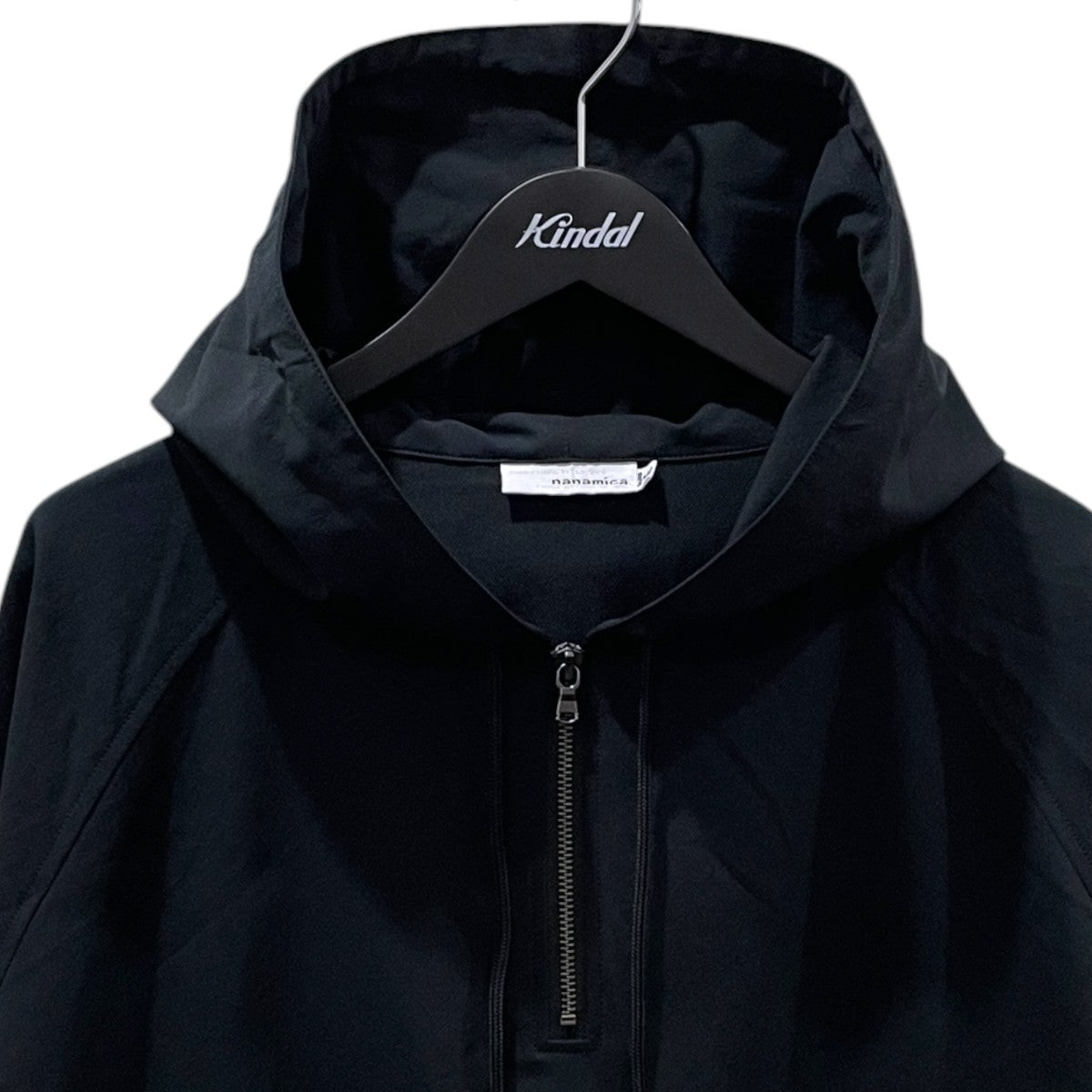 nanamica ハーフジッププルオーバーパーカー ALPHADRY Hoodie アルファドライフーディ S24FA041 古着・中古-3枚目のアイテム画像