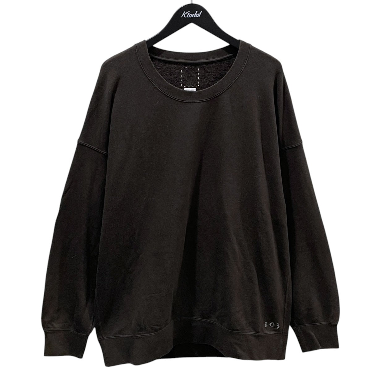 18SS スウェットトレーナー JUMBO SWEAT CREW L／S ジャンボスウェットクルーロングスリーブ 0118105010039
