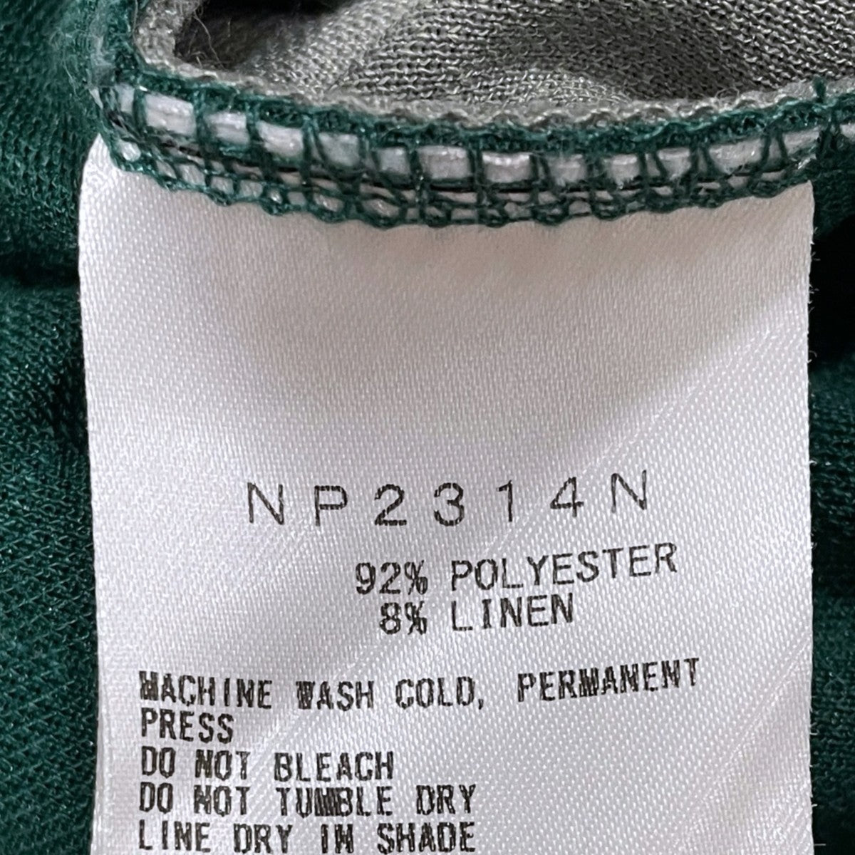 THE NORTHFACE PURPLELABEL 23SS ポリエステルリネン ジャージートラックジャケット Polyester Linen Jersey Track Jacket NP2314N 古着・中古-6枚目のアイテム画像