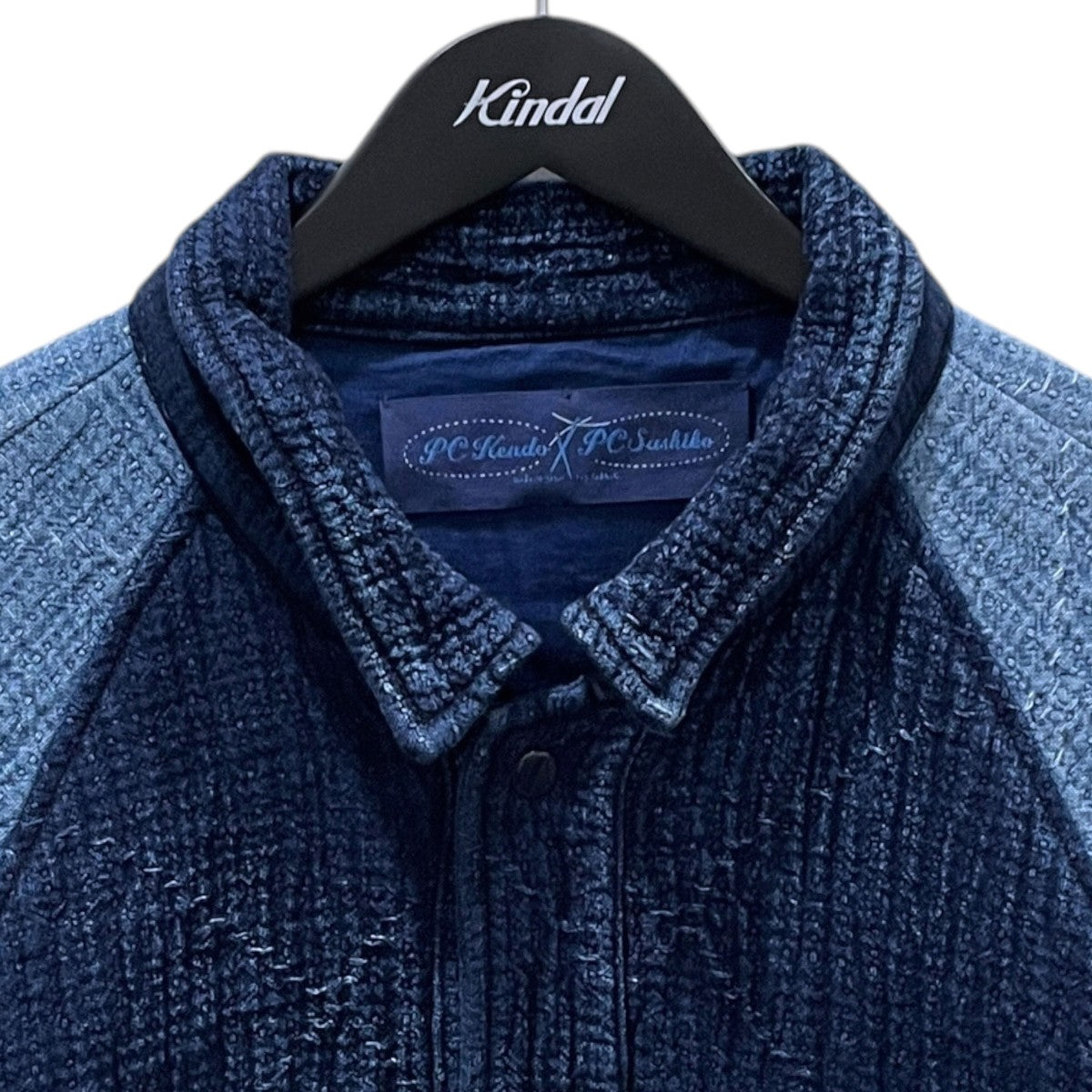 18AW スタジャン SASHIKO OLD SCHOOL VARSITY JACKET 刺し子オールドスクールヴァーシティジャケット PC-032-968