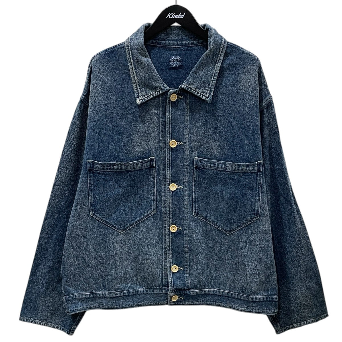 Porter Classic デニムジャケット AFRICAN COTTON CLEAR JACKET アフリカンコットンクリアジャケット 古着・中古-1枚目のアイテム画像