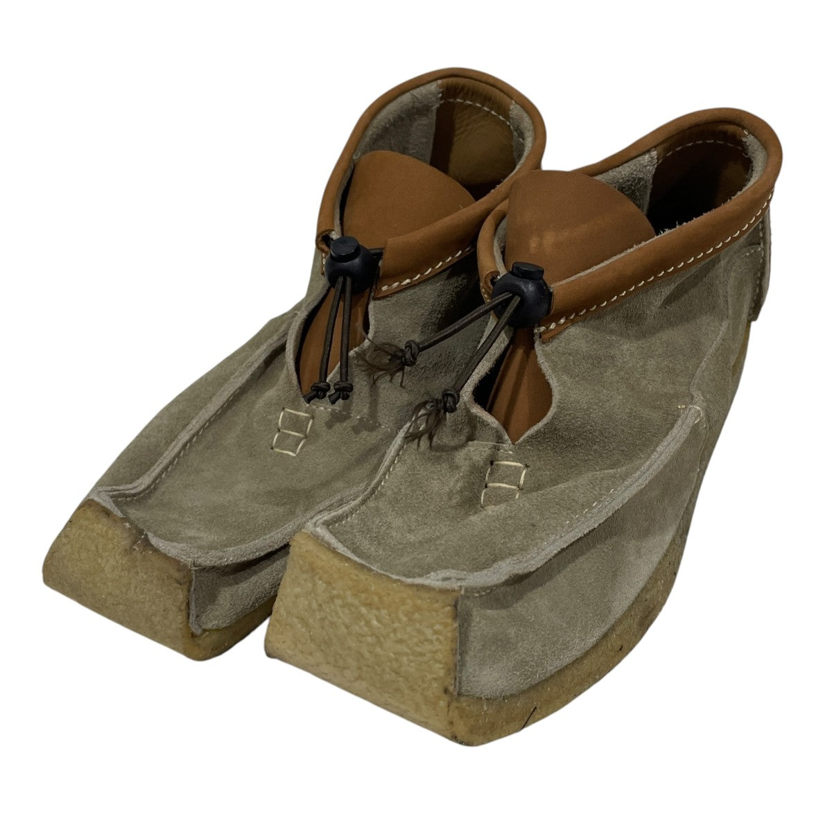 スウェードモカシンシューズ QR Moccasin キューアール モカシン