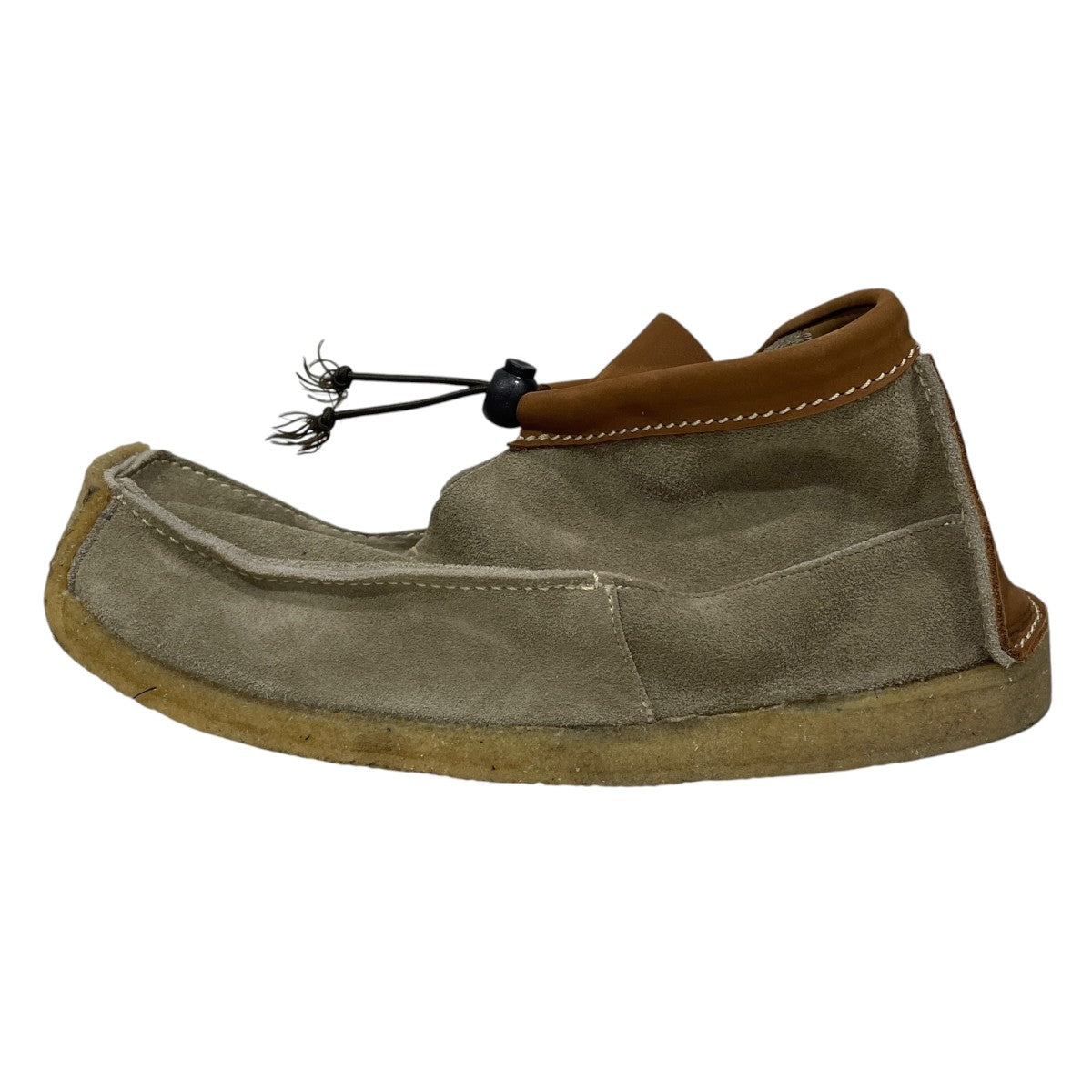 スウェードモカシンシューズ QR Moccasin キューアール モカシン
