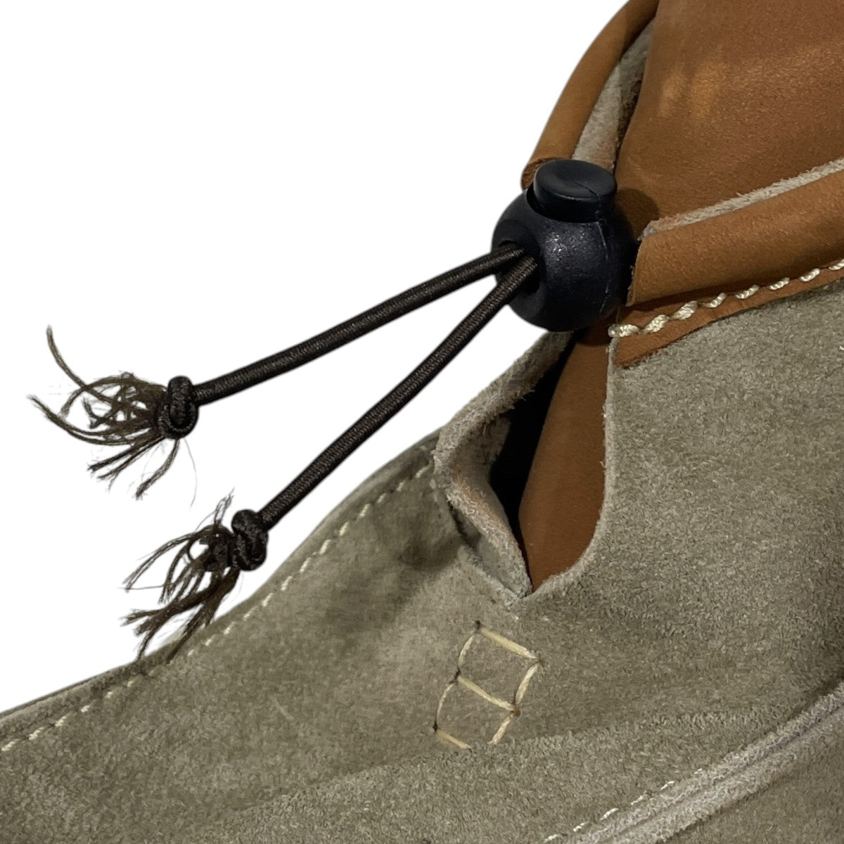 スウェードモカシンシューズ QR Moccasin キューアール モカシン