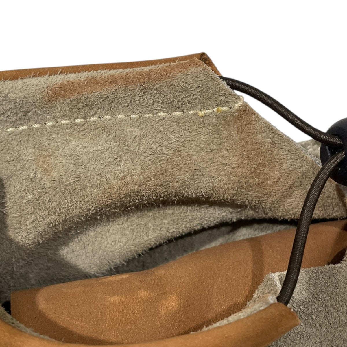 スウェードモカシンシューズ QR Moccasin キューアール モカシン