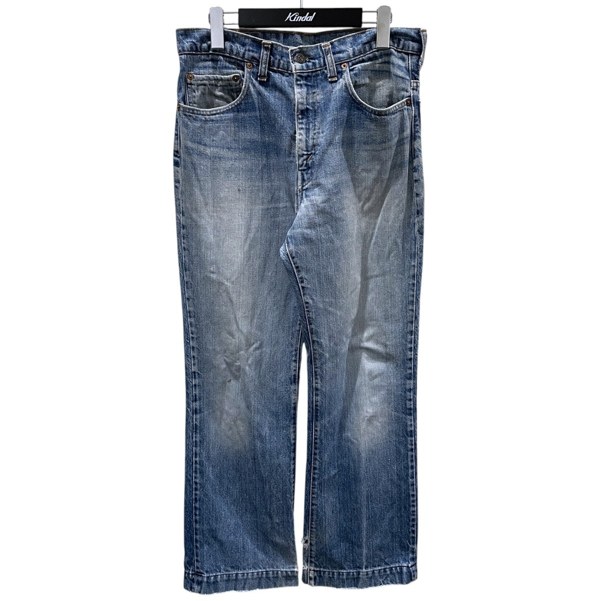 70s デニムパンツ 505 ボタン裏16 42TALON 赤タブ スモールe