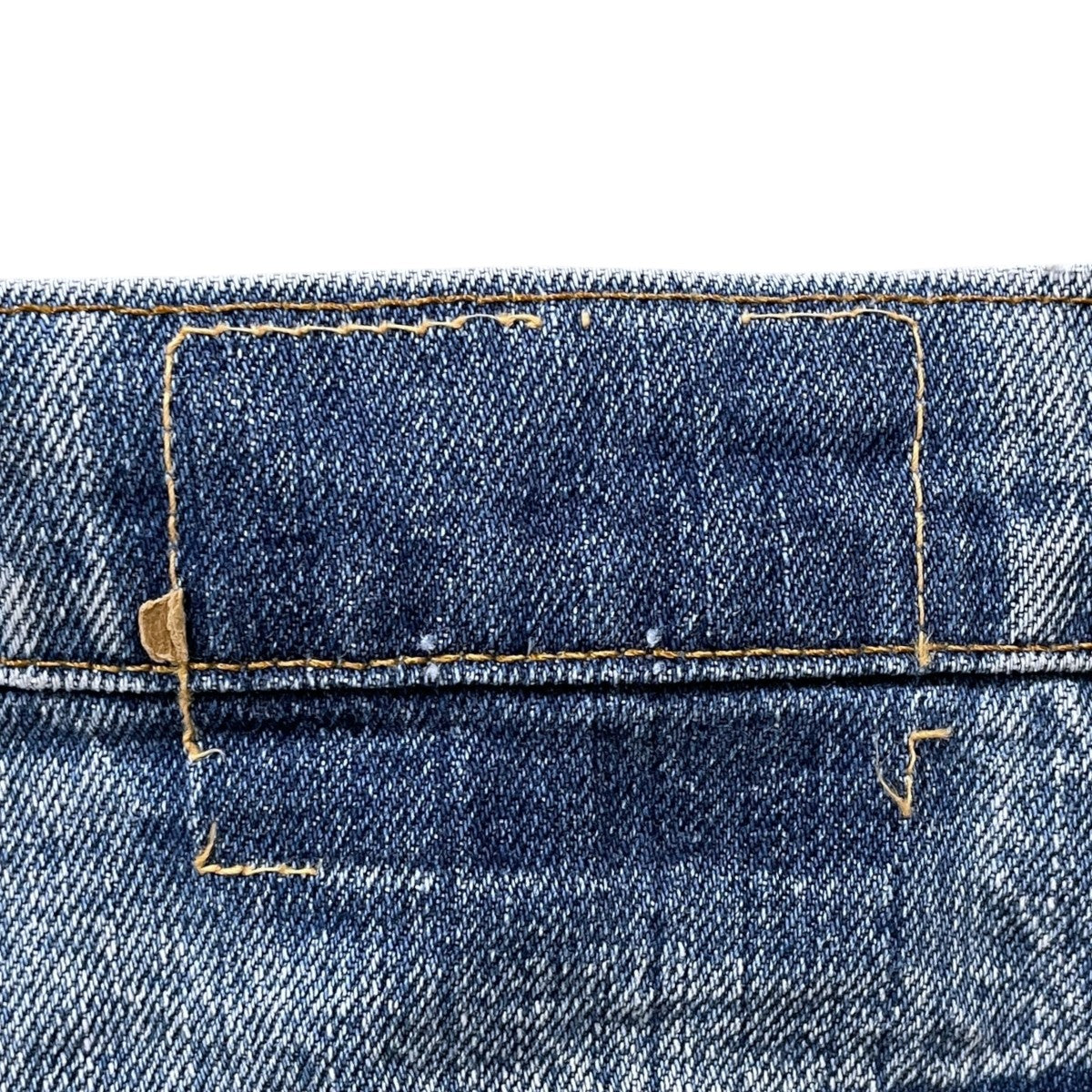 70s デニムパンツ 505 ボタン裏16 42TALON 赤タブ スモールe