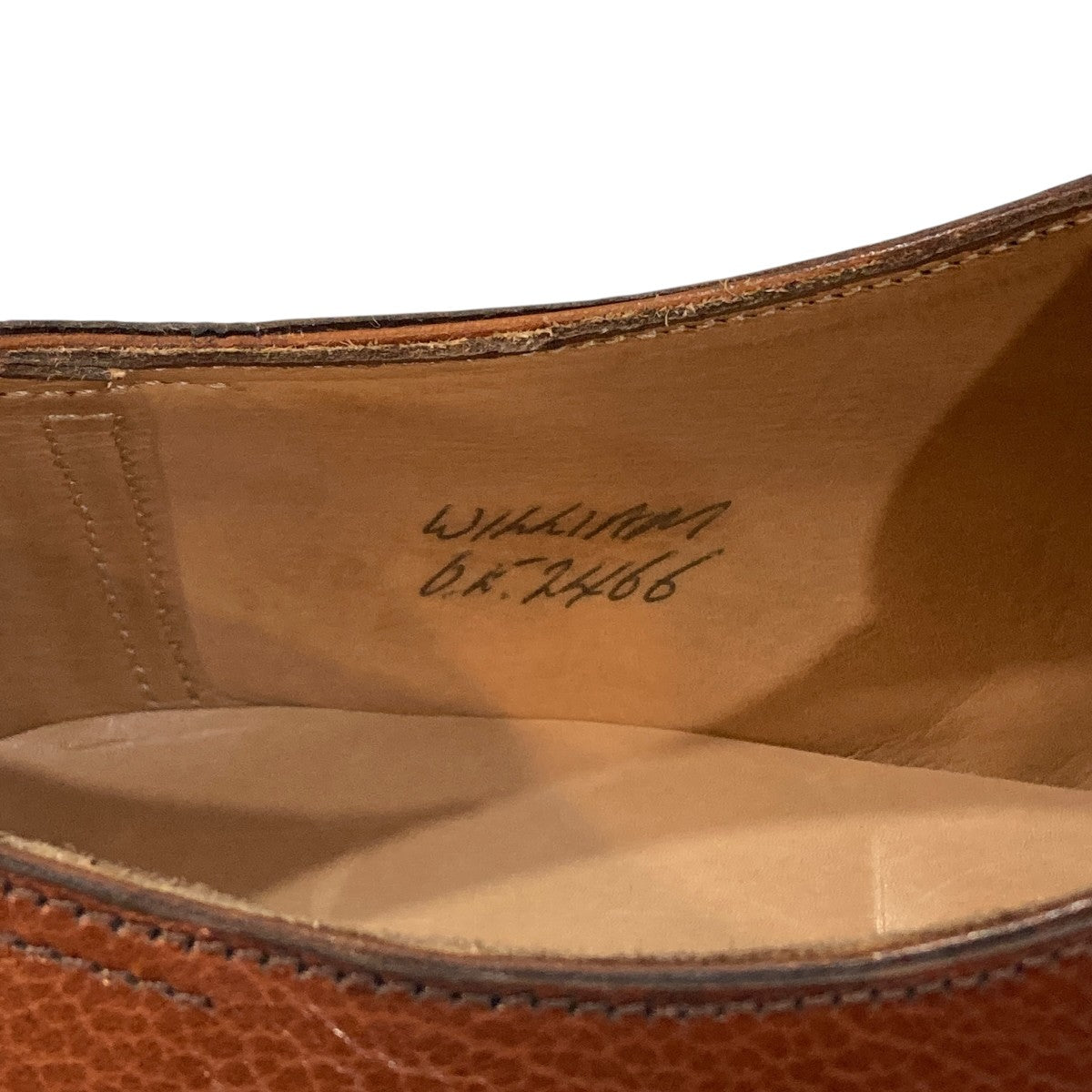 非売品ジョンロブJOHNLOBBレザーネームプレート JOHN LOBB(ジョンロブ) レザーシューズ ブラウン サイズ 6E｜【公式
