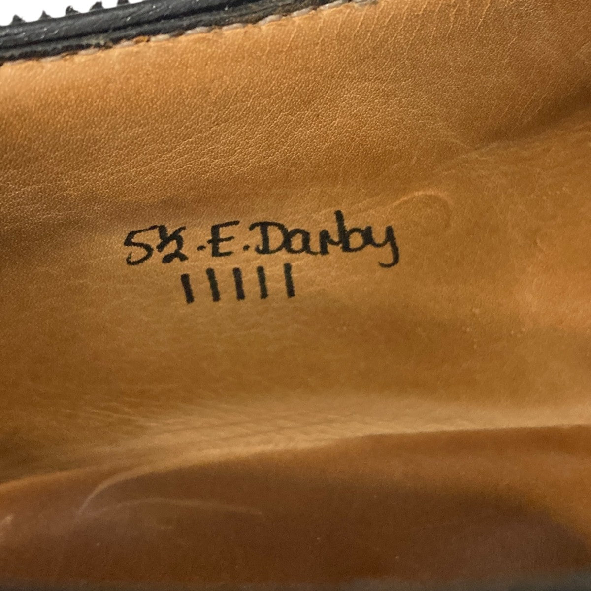 スウェードウイングチップシューズDARBY