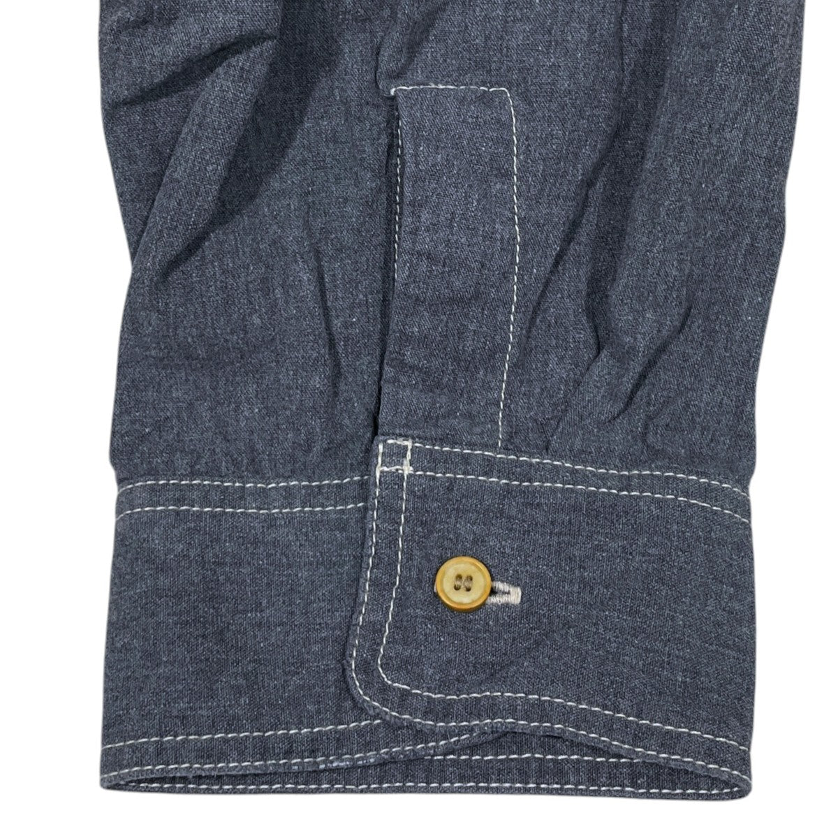 26SS シャンブレーシャツ MADNESS VTG CHAMBRAY BD SHIRT マッドネス ヴィンテージ シャンブレー ボタンダウンシャツ 26SS-SHT-JST1-D001