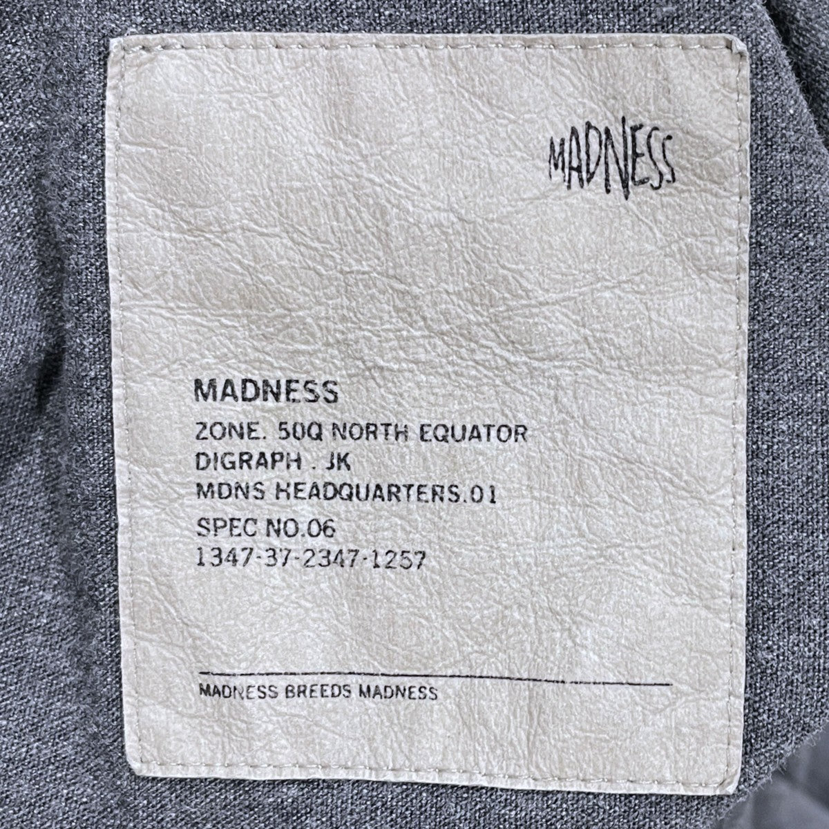 26SS シャンブレーシャツ MADNESS VTG CHAMBRAY BD SHIRT マッドネス ヴィンテージ シャンブレー ボタンダウンシャツ 26SS-SHT-JST1-D001