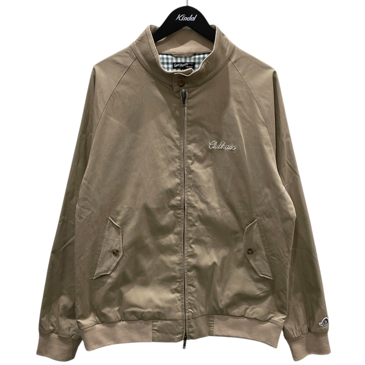 ロゴ刺繍スウィングトップ GOOD POSTURE HARRINGTON JACKET グッドポスチャー ハリントンジャケット