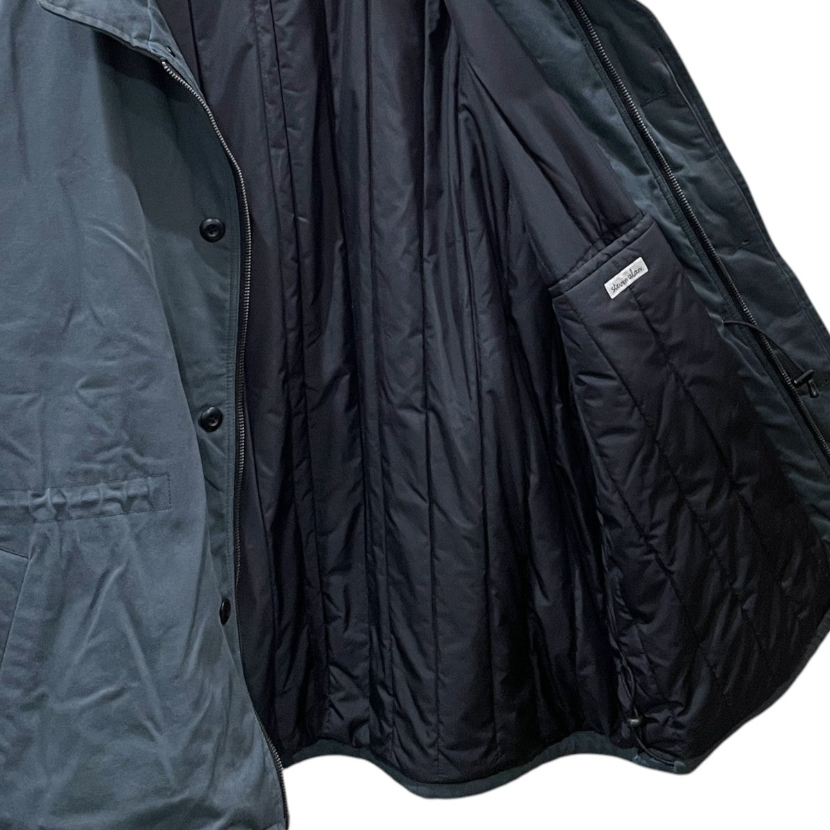 中綿ジャケット NDM TWILL OVAL STAND BLOUZON エヌディーエム ツイル オーバル スタンド ブルゾン 8125-174-0693