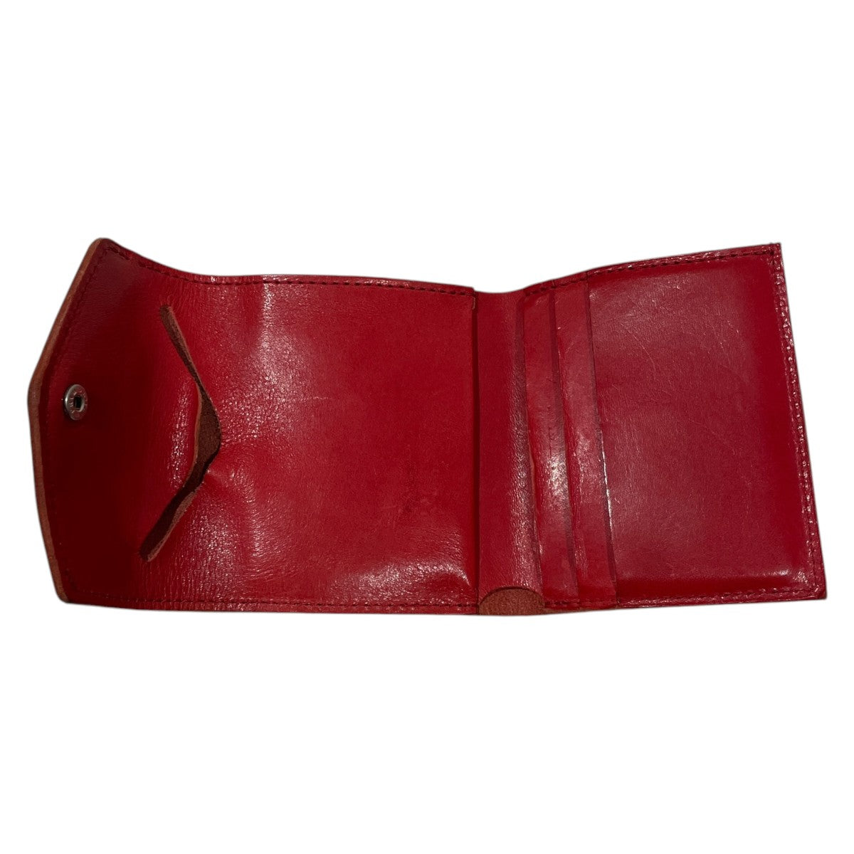 二つ折りレザーウォレット flap wallet フラップウォレット ol-rc-fiw