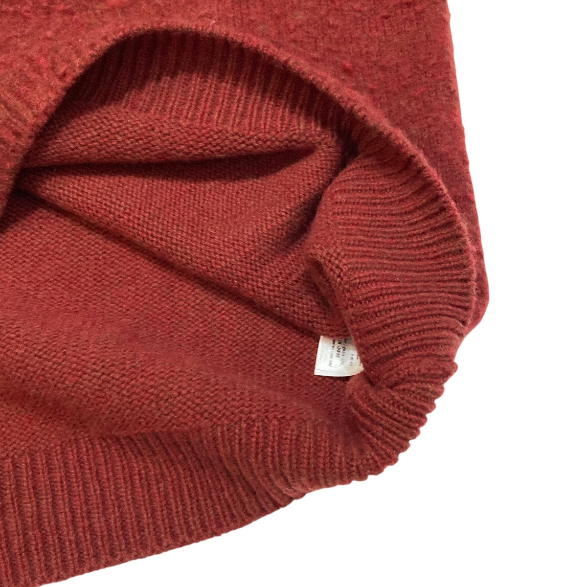 BATONER(バトナー) LAMB WOOL NAPPING CREW NECKウールニットBN22FM